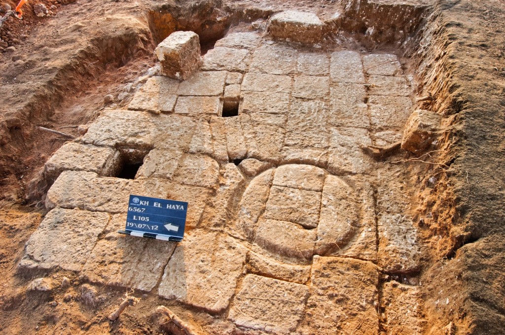 בית הבד שנחשף בחפירות בהוד השרון - צילום: דוראר מסראווה, באדיבות רשות העתיקות