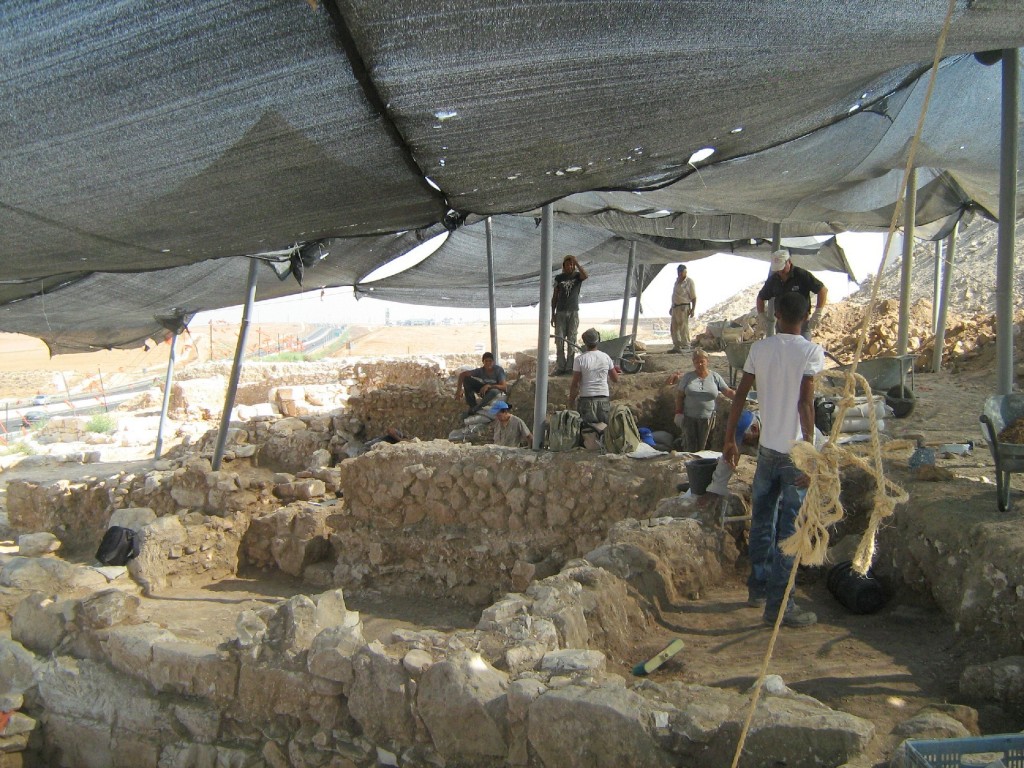 צילום החפירה הארכיאולוגית: ניר שמשון פארן, באדיבות רשות העתיקות