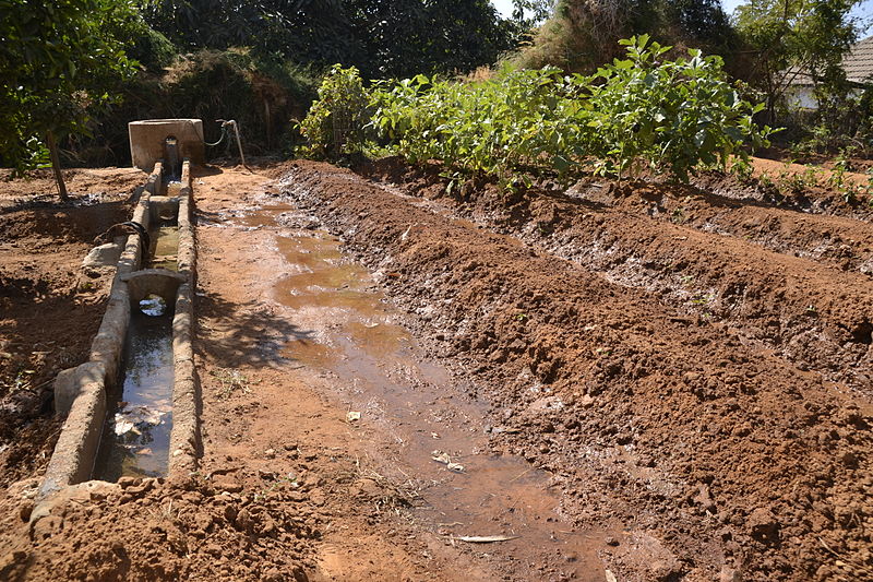 תעלות המים המשוחזרות בכפר מל"ל - צילום: אפי אליאן