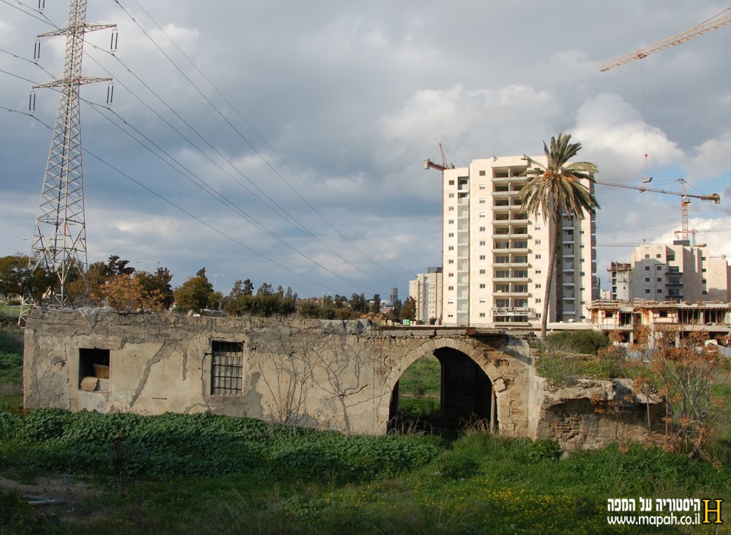 ממערב למזרח - הקיר היחידי שנותר מבאר איברהים פחה - צילום: אפי אליאן