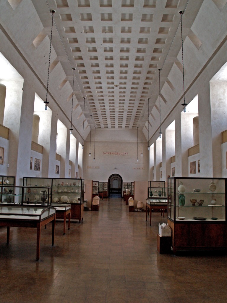 אחד האולמות במוזיאון רוקפלר לארכיאולוגיה בירושלים. צילום: סילביה קרפיוקו, באדיבות רשות העתיקות