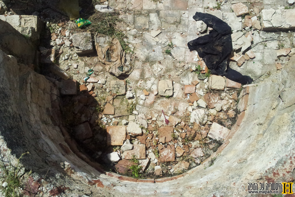 שרידי החדר הפושר בבית המרחץ הרומי בכפר האורנים - צילום: אפי אליאן