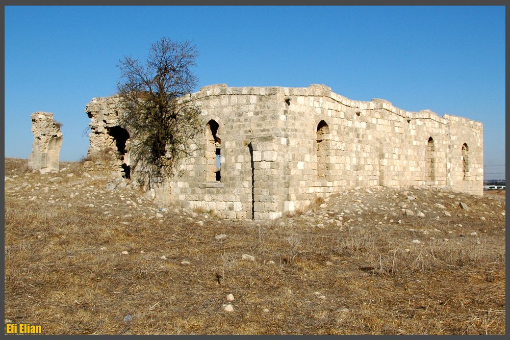 מעטפת חיצונית של המסגד מצד מערב - צילום: אפי אליאן