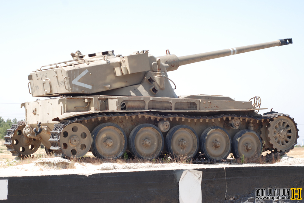 טנק AMX של חטיבה 27 - אגרוף ורומח - צילום: אפי אליאן