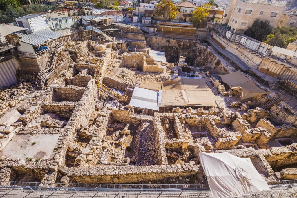 חפירות חניון גבעתי, צילום: קובי הראתי - ארכיון עיר דוד