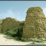 מצודת אשדוד-ים - הדופן הדרומית - צילום: אפי אליאן