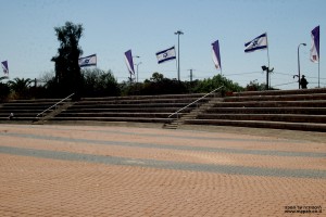 רחבת הטקסים במצודת יואב - צילום: אפי אליאן
