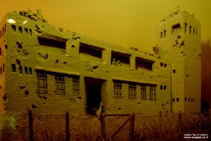 דגם מצודת יואב בשנת 1948 - צילום: אפי אליאן