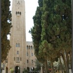 12 הברושים ומגדל ימק"א ירושלים - צילום: אפי אליאן