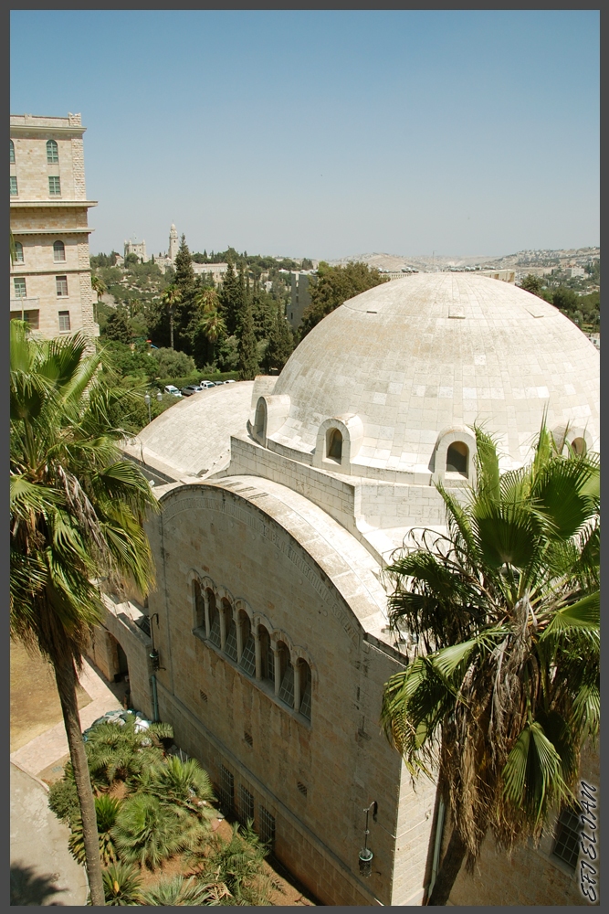 צילום מהתצפית של מגדל YMCA ירושלים - צילום: אפי אליאן