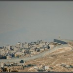 חומת ההפרדה במבט מתצפית מגדל ימק"א ירושלים - צילום: אפי אליאן