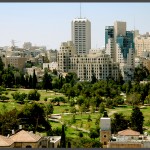 מתחם גן העצמאות בירושלים - צילום ממגדל ימק"א - אפי אליאן