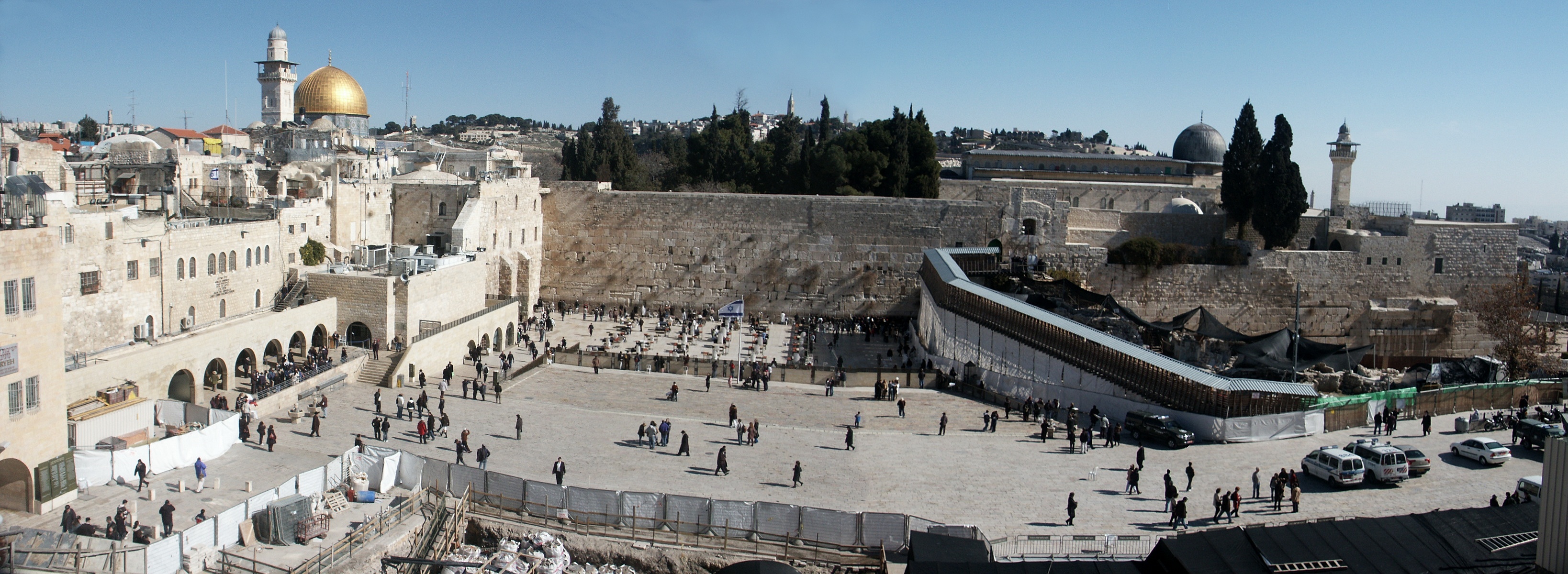 הכותל המערבי , הר הבית והחפירות הארכיאולוגיות - צילום: Assaf Shtilman