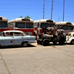 קצה השדרה והמכוניות המיועדות לשחזור - צילום: אפי אליאן