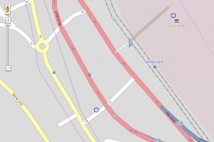 מפת דרכי הגעה למוזיאון רכבת ישראל בחיפה