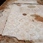 העיטורים בפסיפס הכנסייה באשקלון