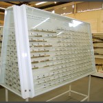 תחמושת צבאית למקלעים כבדים במוזיאון בתי האוסף של צה"ל