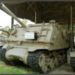 טנק בתצוגה רחבה במוזיאון בתי האוסף של צה"ל