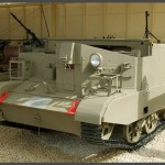 זחלילית במוזיאון בתי האוסף של צה"ל