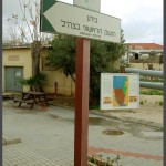 שילוט פנימי במוזיאון בתי האוסף של צה"ל