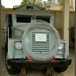 אוטובוס ממוגן מדגם סנדוויץ מבוסס על שלדת משאית 1948