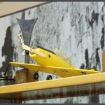 דגם מטוס בביתן האחמים