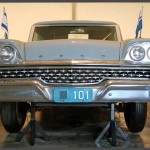 מכונית השרד של ראש הממשלה ושר הבטחון דוד בן גוריון