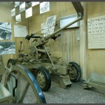 תותח נ.מ המוצג בביתן התותחים הישראלים במוזיאון צה"ל