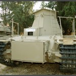 משוריין לחילוץ תת ימי במוזיאון בתי האוסף של צה"ל