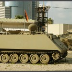 נגמ"ש המוצג ביציאה מהמוזיאון