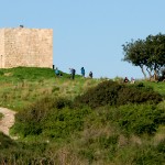 ח'ירבת סמארה על ראש גבעת הכורכר בשמורה