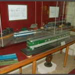 דגמי רכבות בקני מידה שונים במוזיאון הרכבת בחיפה