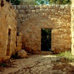 אחד מהבתים הנטושים בשמורת הסטף