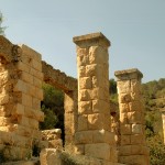 שרידי מבנה מפואר בשמורת הסטף