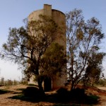 מגדל המים הישן של קיבוץ בארי הראשון