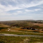 מבט לכיוון דרום מראש מבצר הרודיון