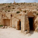 חדרי החמם שנחשפו במזרח המבצר