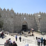 שער שכם לאחר השיפוץ - צילום: אבי משיח - רשות העתיקות