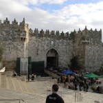 שער שכם לפני השיפוץ - צילום: אבי משיח - רשות העתיקות