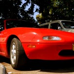 מאזדה MX5 שהגיע למפגש הרכבים ביד מרדכי