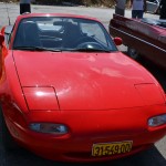 מאזדה MX5 שהגיעה למפגש הרכבים ביד מרדכי