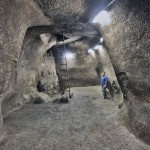 מאגר המים שהתגלה בסמוך לכותל המערבי בירושלים - צילום: ולדימיר נייחין