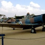 מטוס מדחף מסוג הרוורד במוזיאון חיל האויר