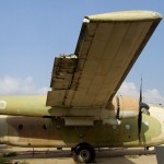 מבט צידי למטוס תובלה נורטלס - נורד במוזיאון חיל האויר