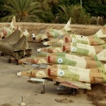 מטוסי העיט , סקייהוק שהוצאו משירות ומונחים בסמוך למוזיאון חיל האויר