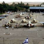 החלק הצפוני של מוזיאון חיל האויר ורחבת התצוגה