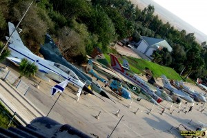 שורת מטוסי האויב שנלקחו כשלל במלחמות ישראל