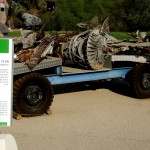 שרידי מיג 17 שהופל ב1966 מעל הכנרת