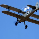 מטוס הסטירמן של מוזיאון חיל האויר חצרים במעוף