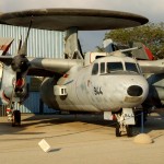 מטוס גראמן E-2C הוקאיי (דיה) במוזיאון חיל האויר